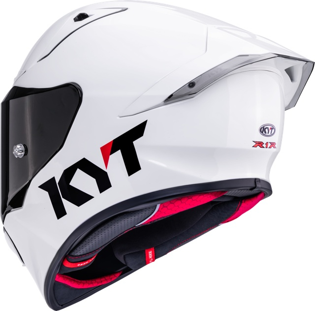 Cască moto integrală KYT R1R PLAIN WHITE ECE 22.06 [7]