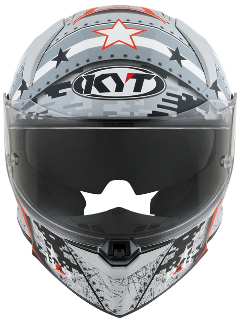 Cască moto integrală KYT R2R MAX ASSAULT GREY ECE 22.06 [8]