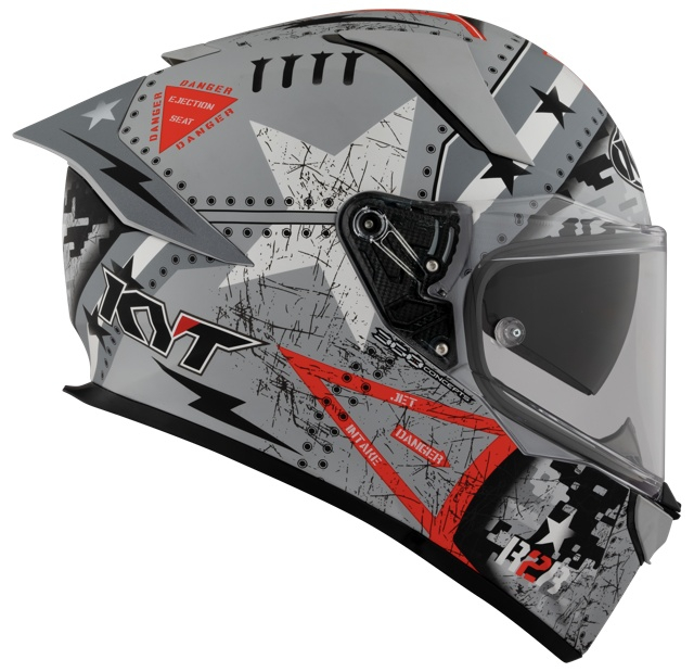 Cască moto integrală KYT R2R MAX ASSAULT GREY ECE 22.06 [6]