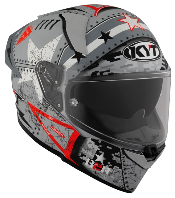 Cască moto integrală KYT R2R MAX ASSAULT GREY ECE 22.06 [7]