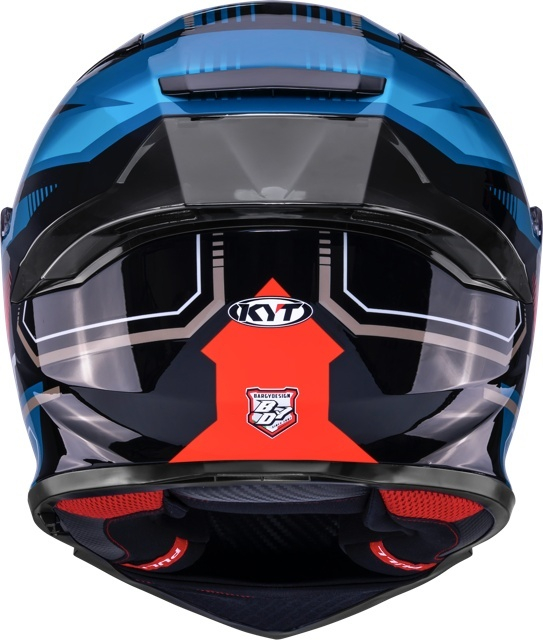 Cască moto integrală KYT R2R PARSEC BLK/BLUE/RED ECE 22.06 [6]