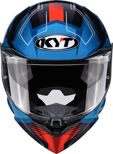 Cască moto integrală KYT R2R PARSEC BLK/BLUE/RED ECE 22.06 [2]