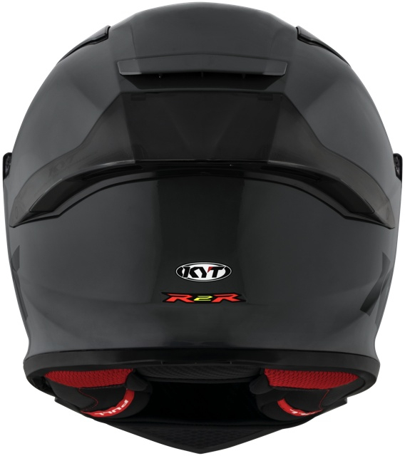 Cască moto integrală KYT R2R PLAIN GREY ECE 22.06 [6]