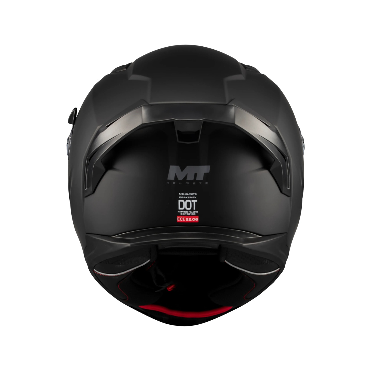 Cască moto integrală MT Braker SV Pure A1 negru mat [6]