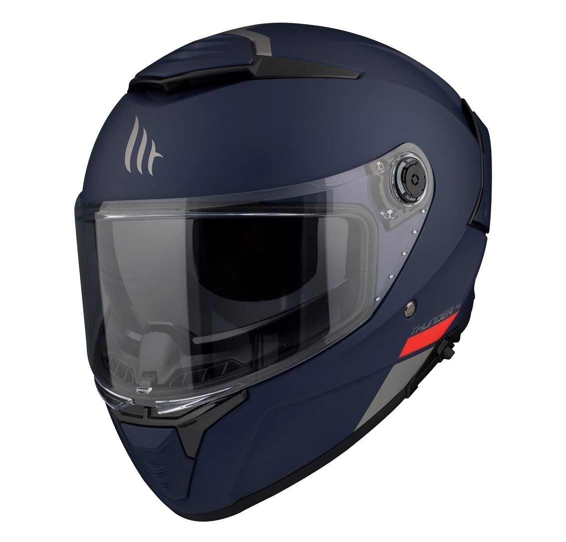 Cască moto integrală MT Thunder 4 SV A7 Albastru Mat [2]