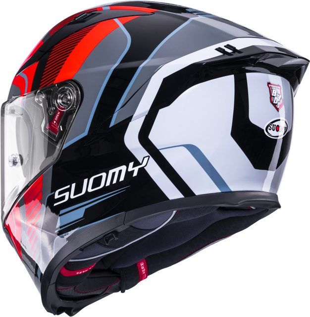 Cască moto integrală Suomy SPEEDSTAR 2 PARALLAX RED ECE 22.06 [7]