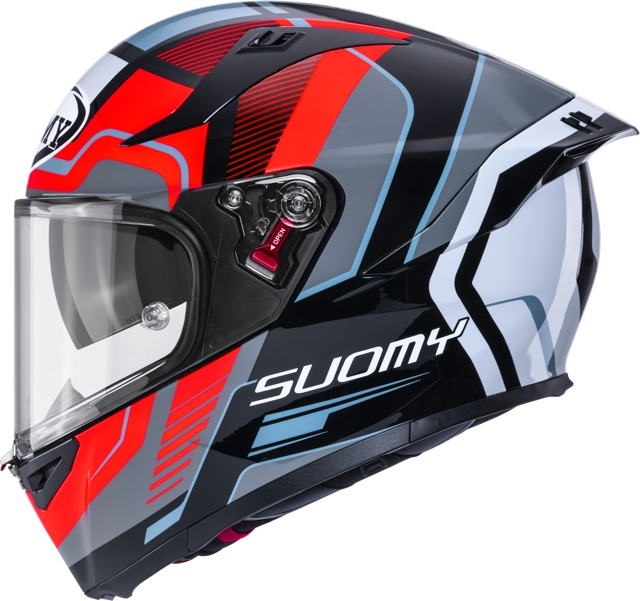 Cască moto integrală Suomy SPEEDSTAR 2 PARALLAX RED ECE 22.06 [8]