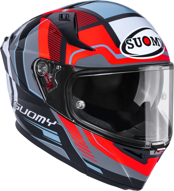 Cască moto integrală Suomy SPEEDSTAR 2 PARALLAX RED ECE 22.06 [3]