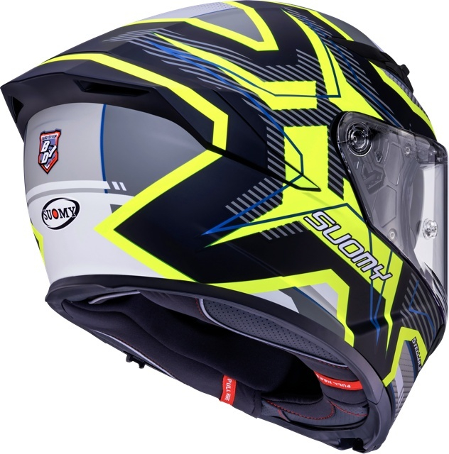 Cască moto integrală Suomy STELLAR 2 BLACKSTAR MATT BLK/YLW ECE 22.06 [5]