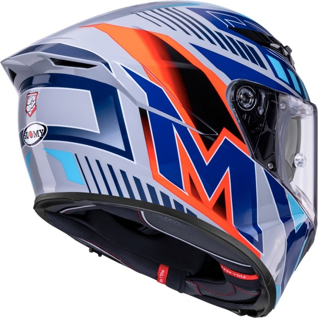 Cască moto integrală Suomy STELLAR 2 DEEPSPACE MATT GREY/BLUE ECE 22.06 [5]