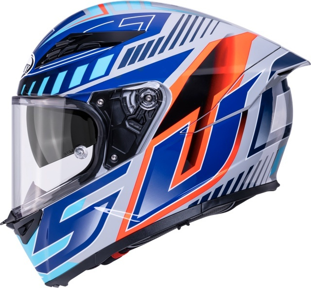 Cască moto integrală Suomy STELLAR 2 DEEPSPACE MATT GREY/BLUE ECE 22.06 [8]