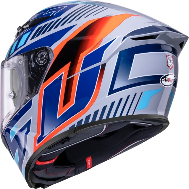Cască moto integrală Suomy STELLAR 2 DEEPSPACE MATT GREY/BLUE ECE 22.06 [7]