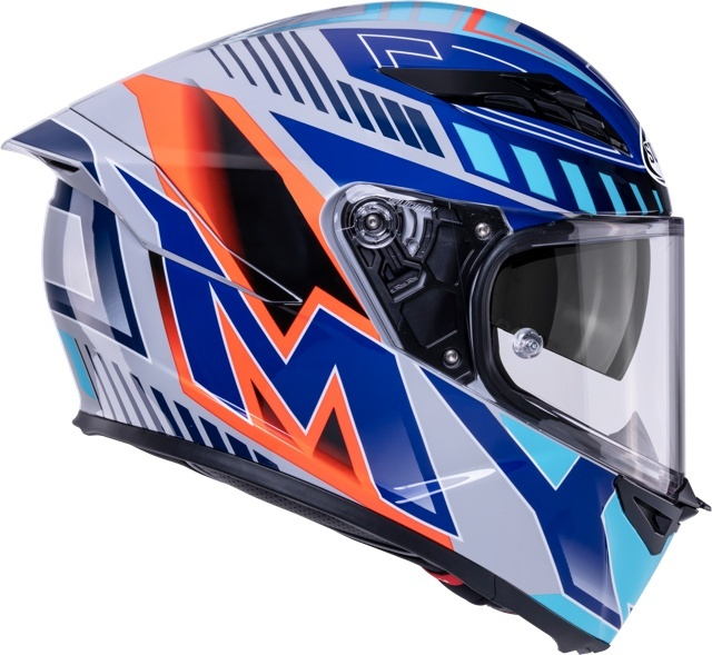 Cască moto integrală Suomy STELLAR 2 DEEPSPACE MATT GREY/BLUE ECE 22.06 [4]