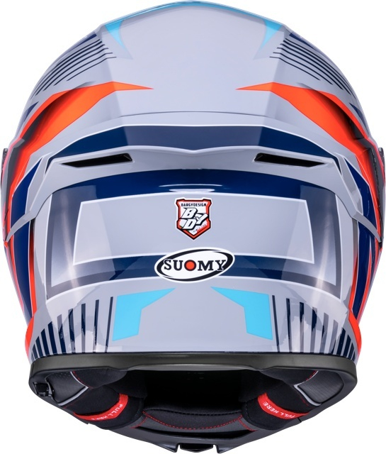 Cască moto integrală Suomy STELLAR 2 DEEPSPACE MATT GREY/BLUE ECE 22.06 [6]