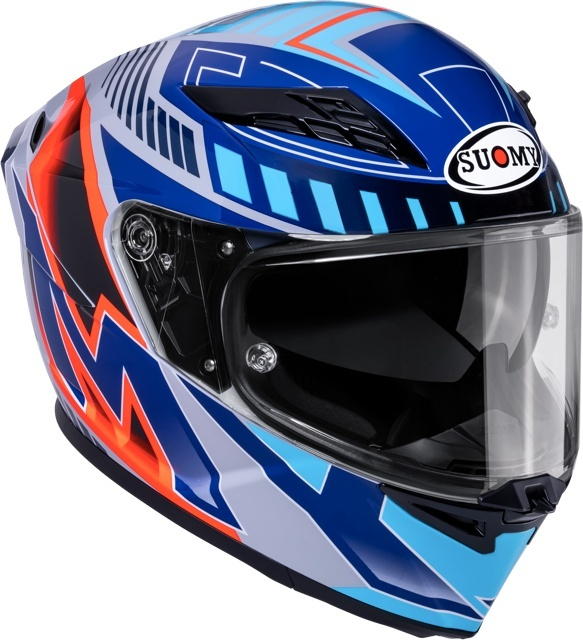 Cască moto integrală Suomy STELLAR 2 DEEPSPACE MATT GREY/BLUE ECE 22.06 [3]