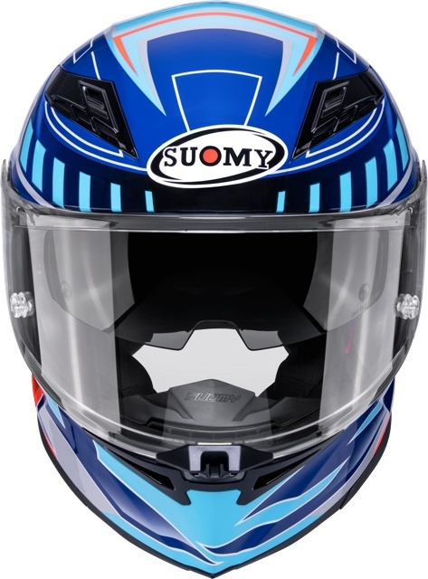 Cască moto integrală Suomy STELLAR 2 DEEPSPACE MATT GREY/BLUE ECE 22.06 [2]