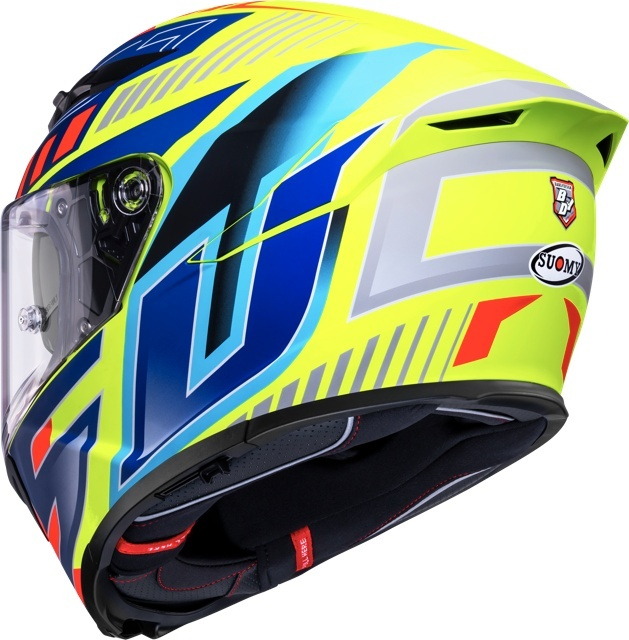 Cască moto integrală Suomy STELLAR 2 DEEPSPACE MATT YLW/BLUE ECE 22.06 [7]