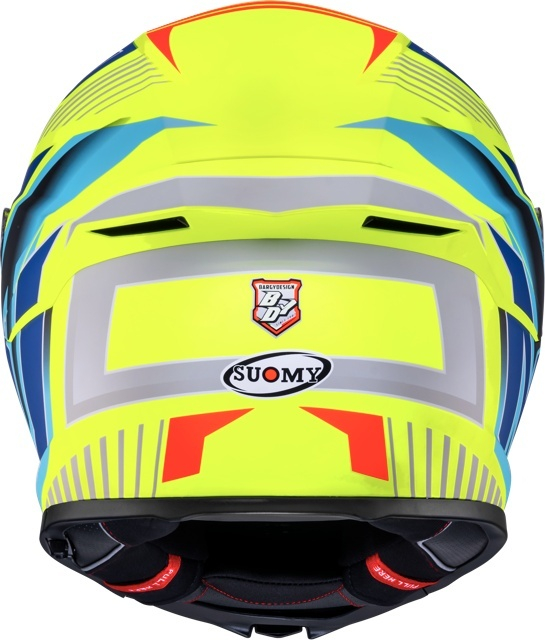 Cască moto integrală Suomy STELLAR 2 DEEPSPACE MATT YLW/BLUE ECE 22.06 [6]