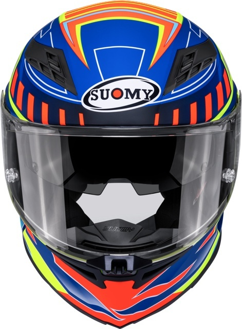 Cască moto integrală Suomy STELLAR 2 DEEPSPACE MATT YLW/BLUE ECE 22.06 [2]