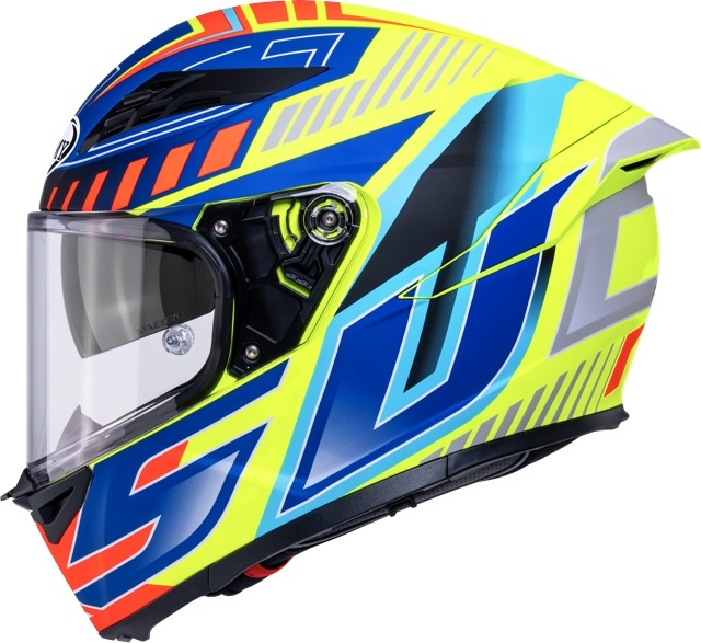 Cască moto integrală Suomy STELLAR 2 DEEPSPACE MATT YLW/BLUE ECE 22.06 [8]