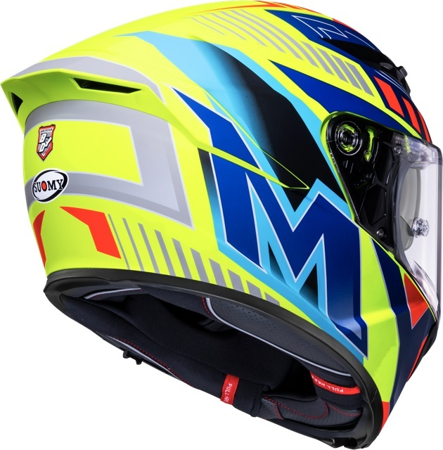 Cască moto integrală Suomy STELLAR 2 DEEPSPACE MATT YLW/BLUE ECE 22.06 [5]