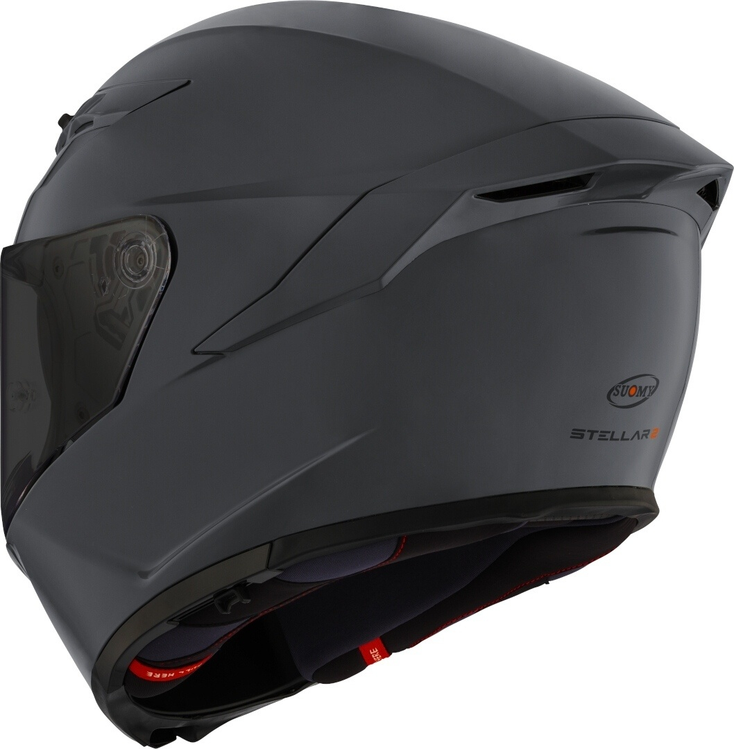 Cască moto integrală Suomy STELLAR 2 PLAIN FLAT BLACK ECE 22.06 [3]
