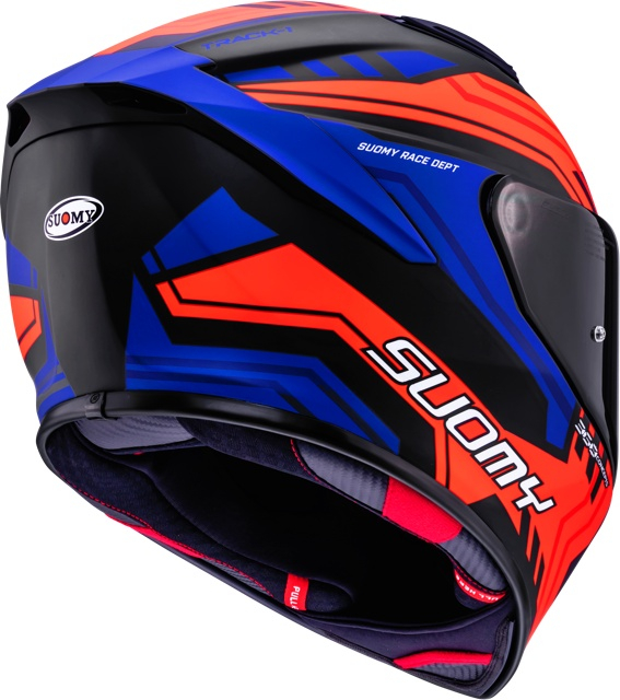 Cască moto integrală Suomy TRACK-1 FRAMEWORK WHITE BLK BLUE ECE 22.06 [5]