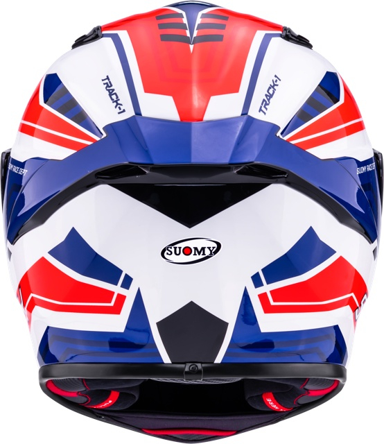 Cască moto integrală Suomy TRACK-1 FRAMEWORK WHITE RED BLUE ECE 22.06 [6]
