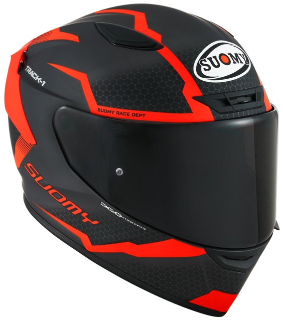 Cască moto integrală Suomy TRACK-1 REACTION MATT ECE 22.06 [3]