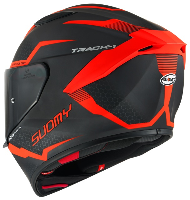 Cască moto integrală Suomy TRACK-1 REACTION MATT ECE 22.06 [7]
