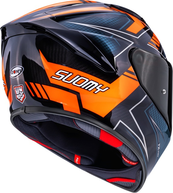 Cască moto integrală Suomy TX-PRO FLAWLESS ORANGE ECE 22.06 [5]