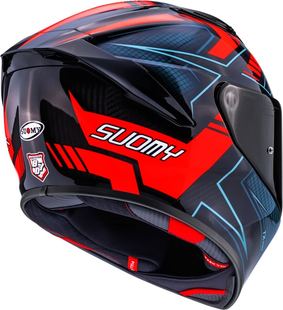 Cască moto integrală Suomy TX-PRO FLAWLESS RED ECE 22.06 [5]