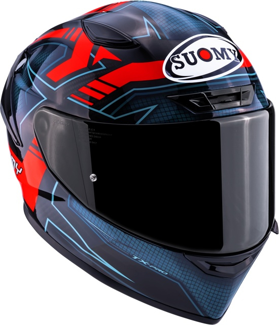 Cască moto integrală Suomy TX-PRO FLAWLESS RED ECE 22.06 [3]