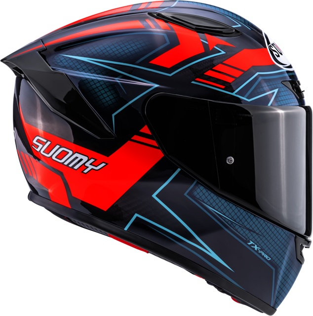 Cască moto integrală Suomy TX-PRO FLAWLESS RED ECE 22.06 [4]