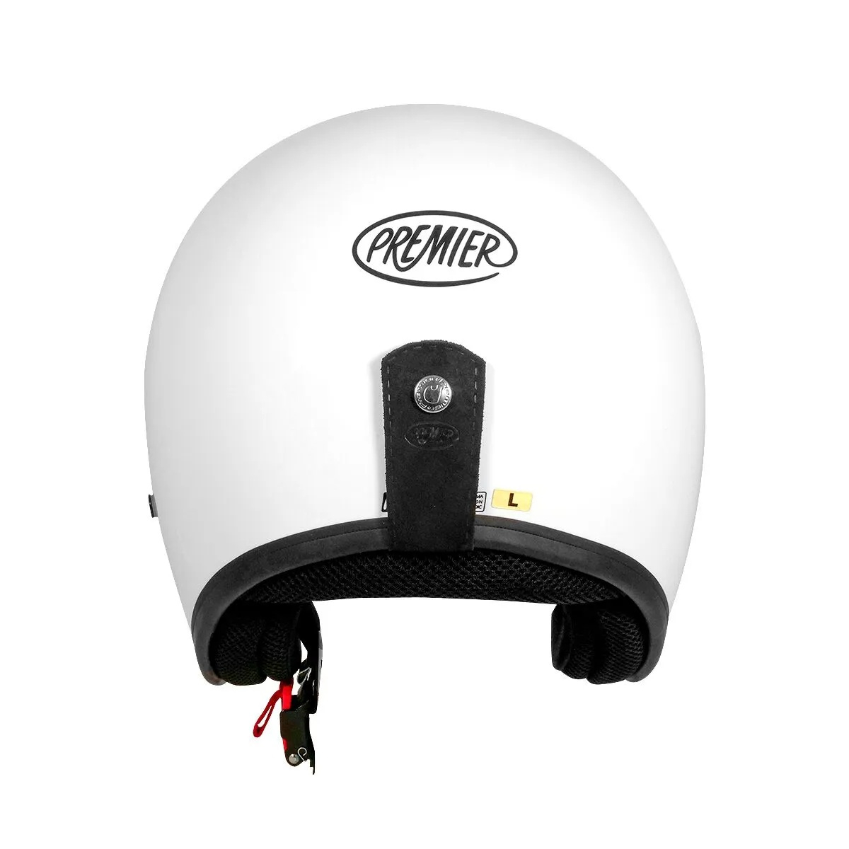 Cască moto open face Premier Jet Classic Alb [3]