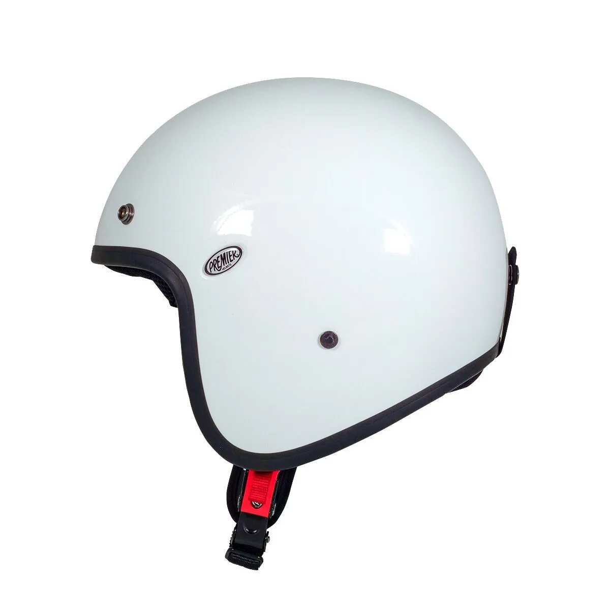 Cască moto open face Premier Jet Classic Alb [2]