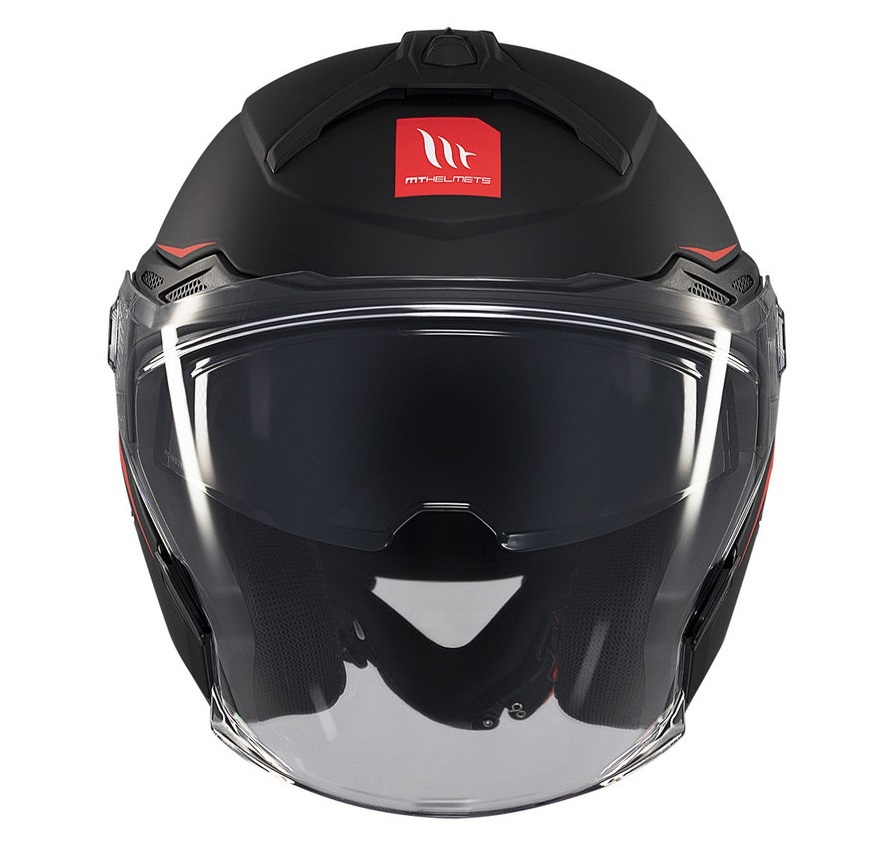 Cască moto open-face MT Cosmo SV A1 negru mat [2]