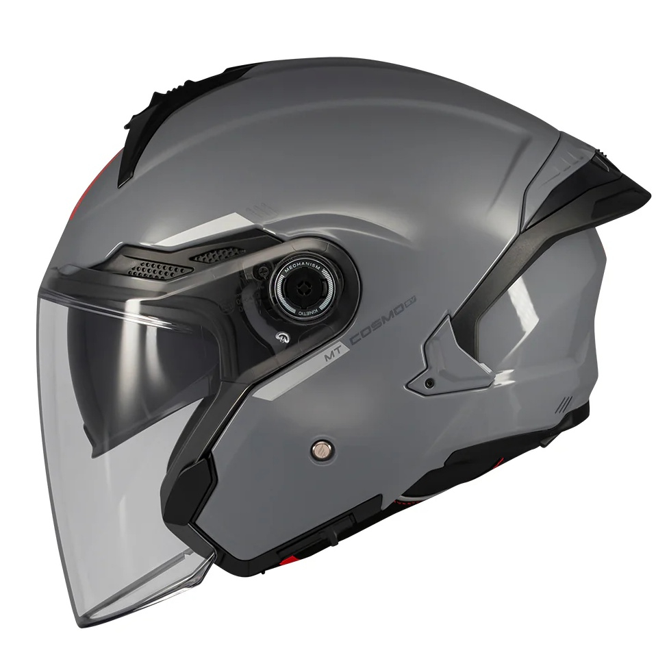 Cască moto open-face MT Cosmo SV A2 gri lucios [2]