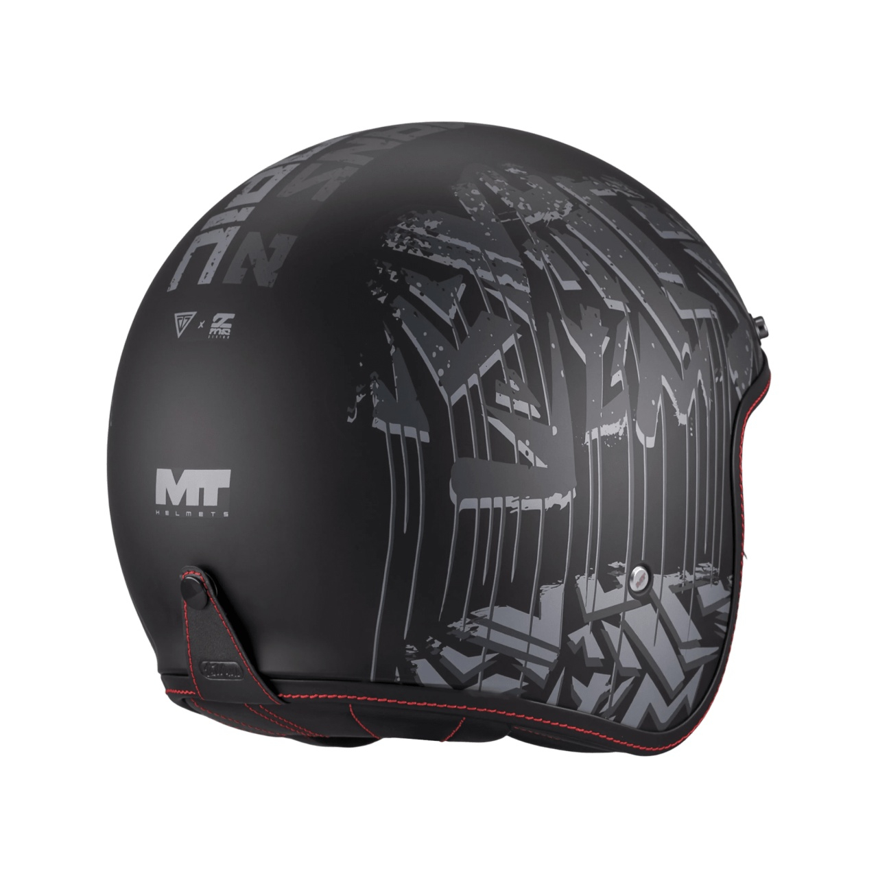 Cască moto open-face MT Le Mans 2 S SV Dystopic B12 mat cu ochelari de soare integrați - ECE 22.06 [4]