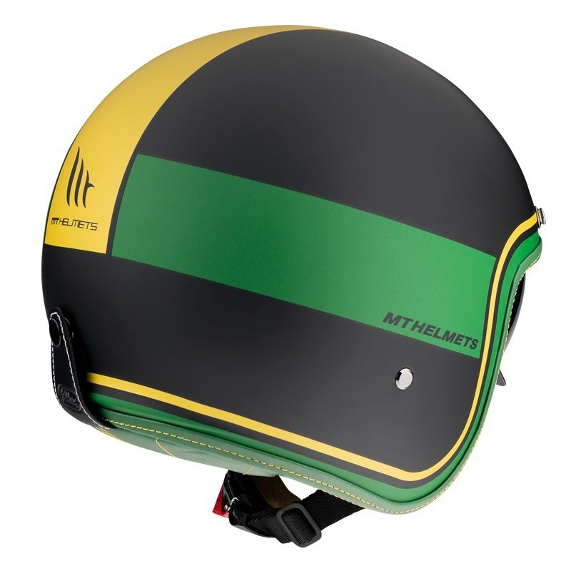 Cască moto open-face MT Le Mans 2 SV Tant C9 negru/auriu mat cu ochelari de soare integrați [3]