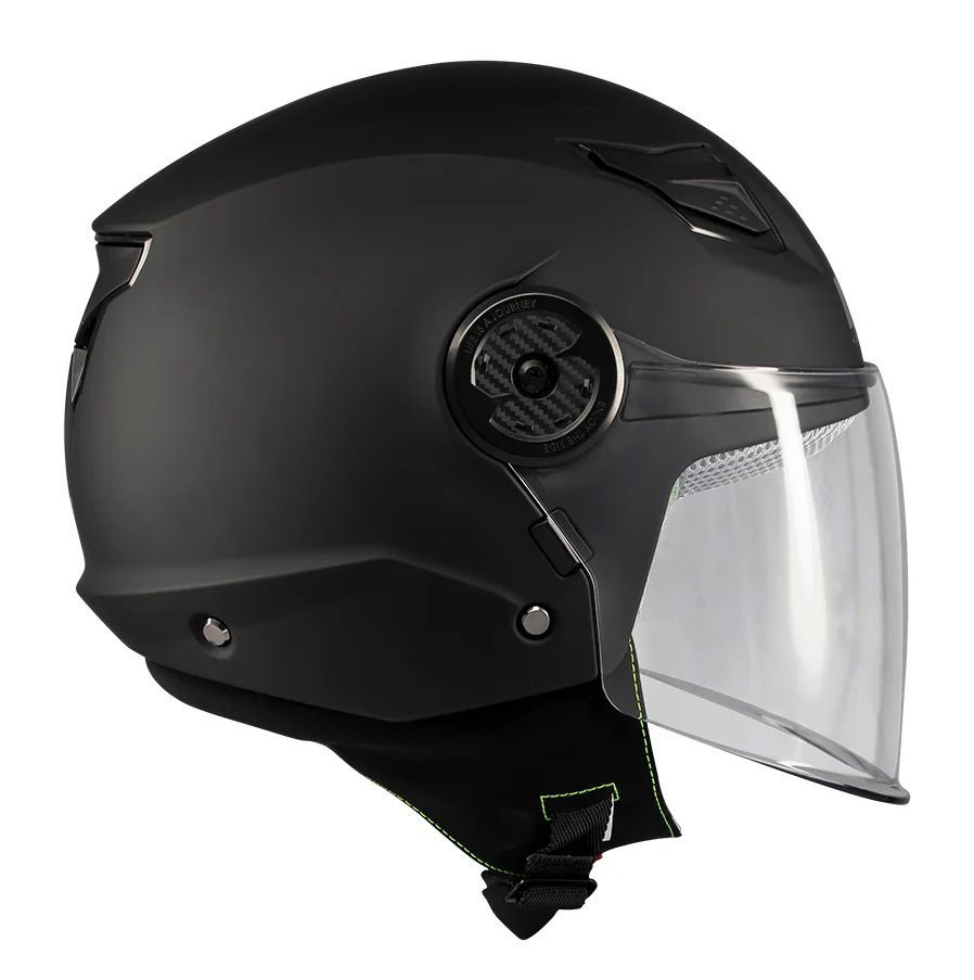 Cască moto open-face MT Lite Kids Pure A1 negru mat - cască de copii [4]