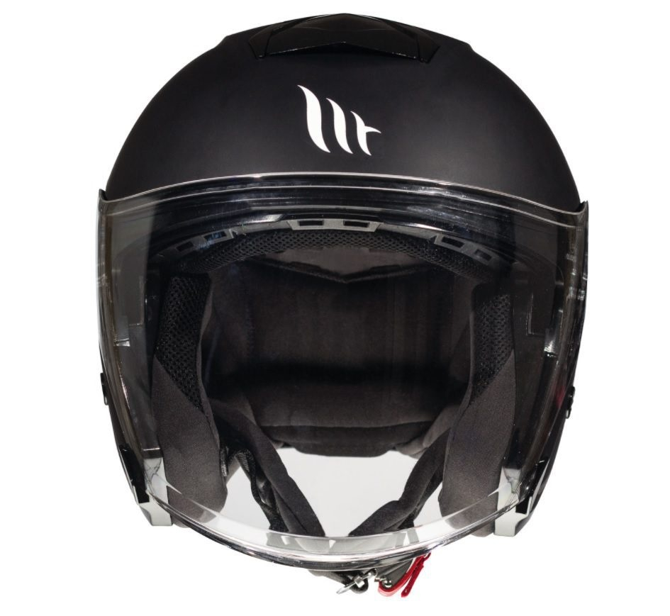 Cască moto open-face MT Thunder III SV Jet A1 negru mat cu ochelari de soare integrați - tip MT-V-19 [3]