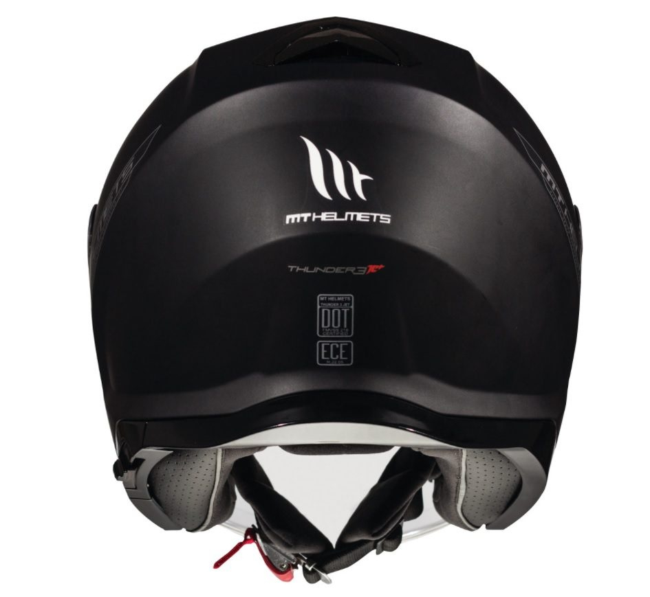 Cască moto open-face MT Thunder III SV Jet A1 negru mat cu ochelari de soare integrați - tip MT-V-19 [4]