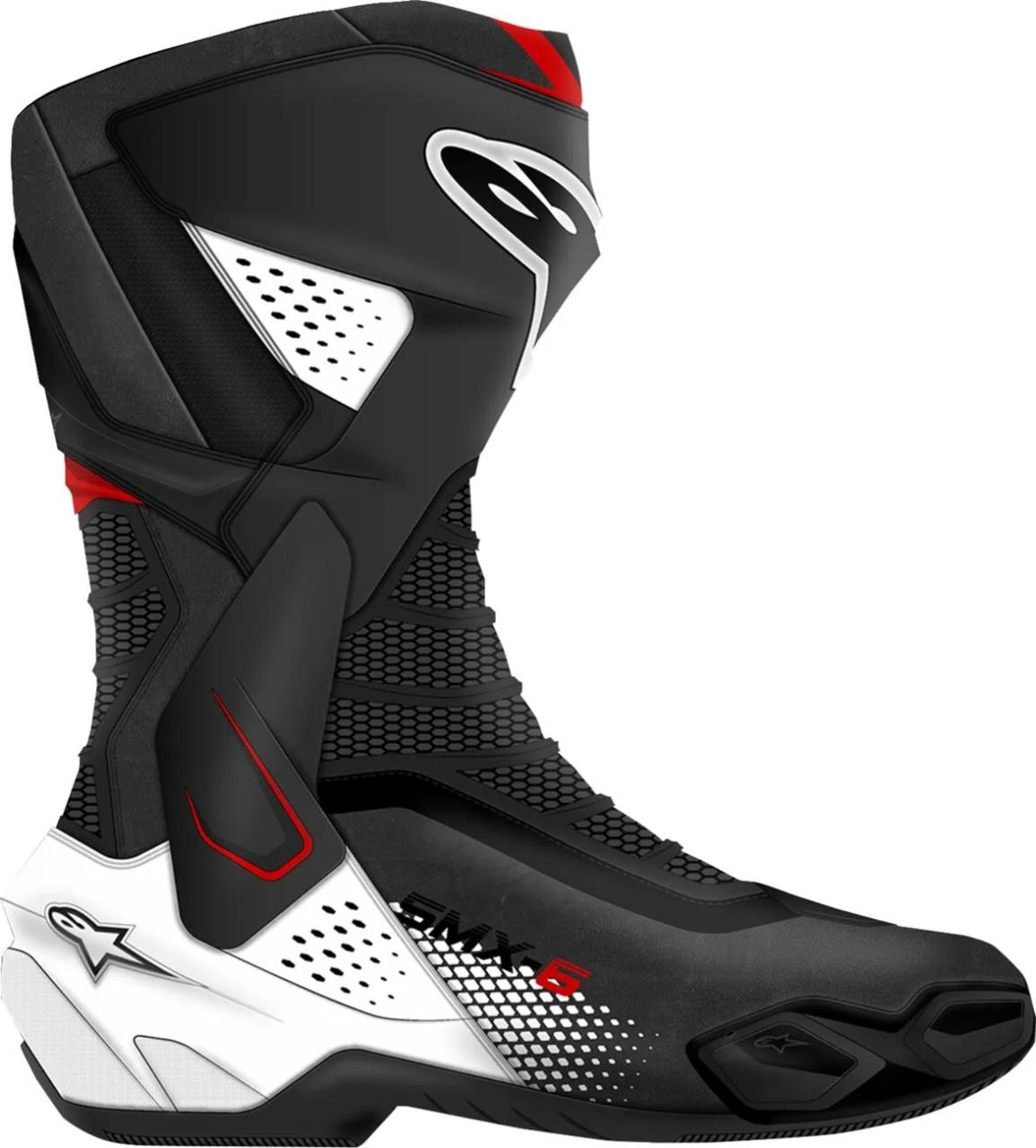 Cizme ALPINESTARS SMX 6 V3 Negru Rosu Alb [3]