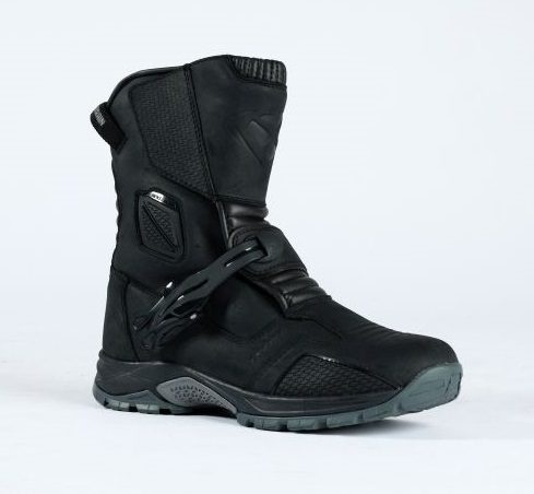 Cizme moto Ixon Klay WP MS, bărbați, touring/adventure, all-season - negru impermeabile [3]