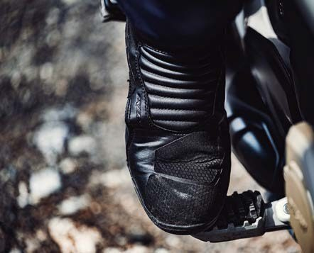 Cizme moto Ixon Midgard WP MS, bărbați, touring/adventure, all-season - negru impermeabile [2]
