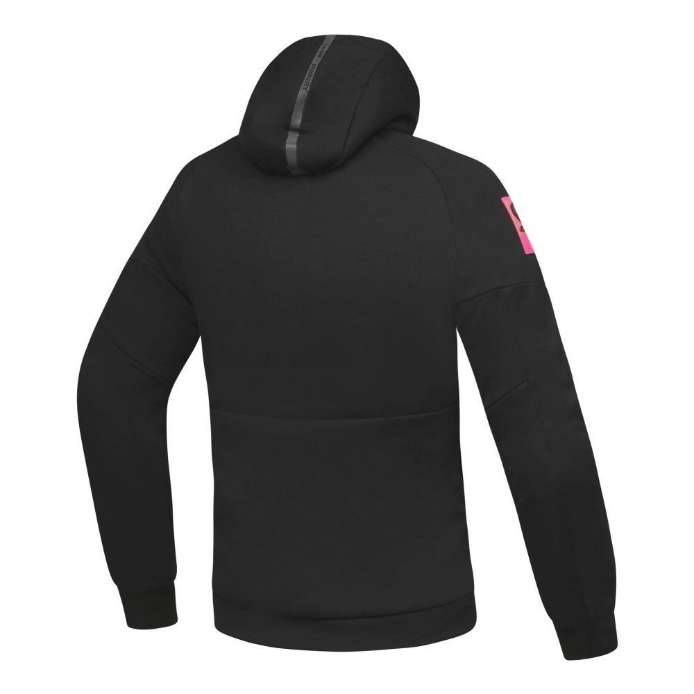 Hanorac moto Ixon Touchdown LS, femei, urban, vară - negru/roz [2]