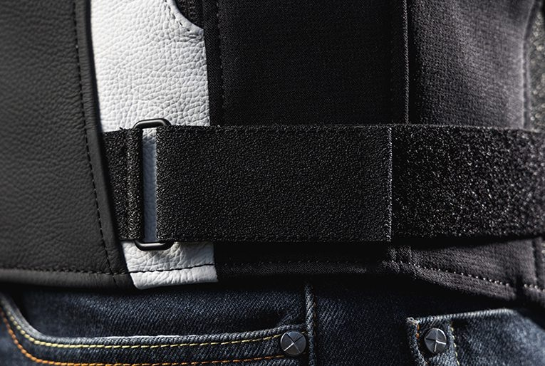 Geacă moto Ixon Jackal JKT MS, bărbați, piele, racing, vară - negru [3]