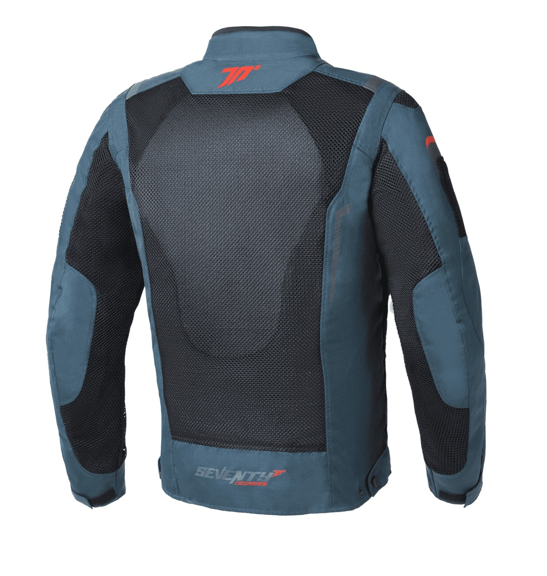 Geacă moto bărbați Seventy Degrees vară SD-JT56 albastru [4]