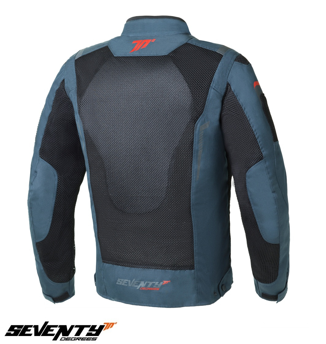 Geacă moto bărbați Seventy Degrees vară SD-JT56 albastru [2]